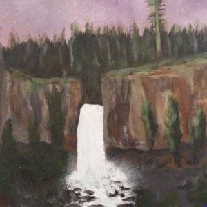 An Amazing Tumalo Falls Night