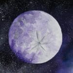 #Aura | Essence Of Life | Moon Closeup | Ambient Canvas
