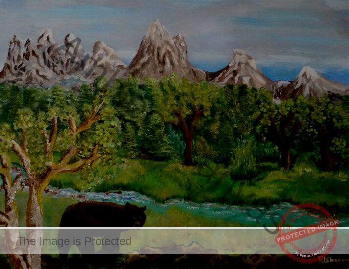 Big Bear In The Valley | Ambient Canvas #Big Bear In The Valley | Ambient Canvas