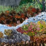 #LT lower corner | Montana Flow Giclée Print | Ambient Canvas
