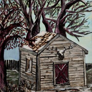 The Old Hunting Shed | Acrylic Painting