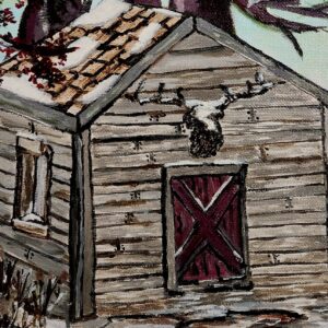 The Old Hunting Shed | Acrylic Painting