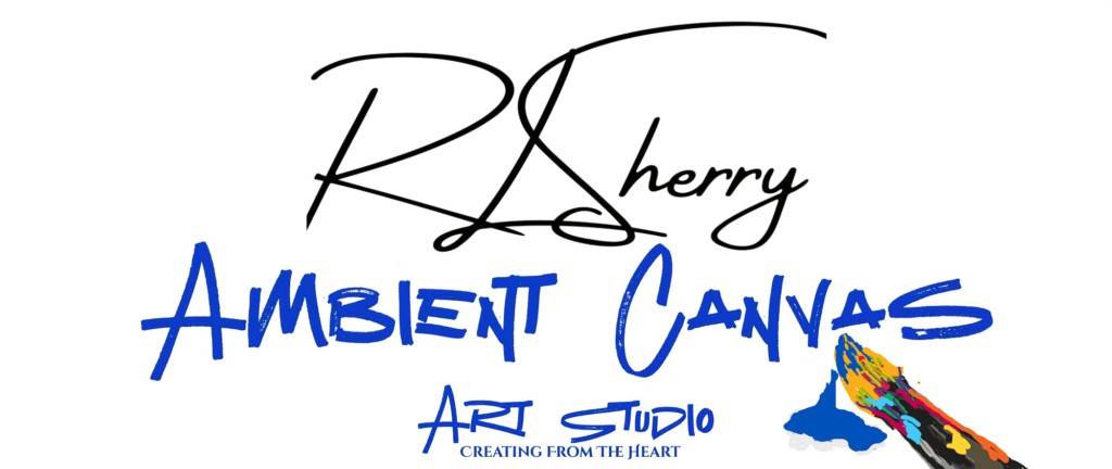 #LOGO_4_Ambient Canvas_White Bkgnd_2Kx843_ Modern Handwritten Art | Ambient Canvas