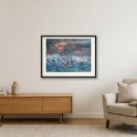 #'Going Under" Close-up Framed Display | Ambient Canvas'Going Under" Framed Display