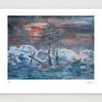 #shot_table_045dc3a1.jpg | Ambient Canvas'Going Under' giclée print Unframed image