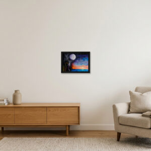 The Aura | The Essence of Life || Giclee Print | Black Frame