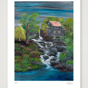 Unframed | Up Creek Hideaway | Giclée Print