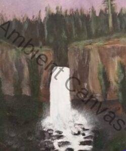 An Awesome And Amazing Tumalo Falls Night