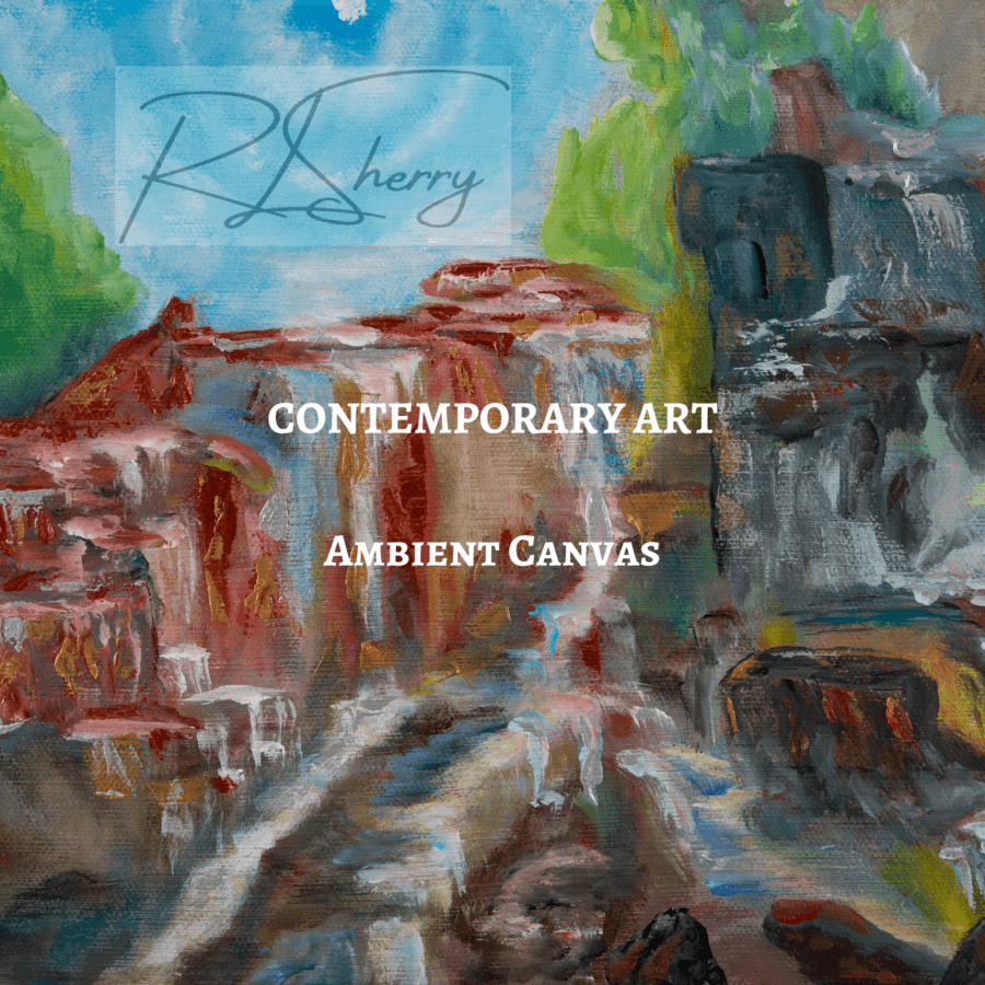 #CONTEMPORARY ART - Ambient Canvas -Category Logo -Acrylic | Ambient Canvas