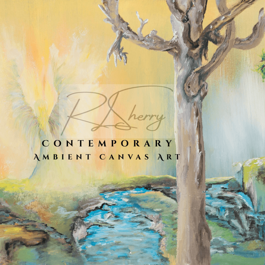 #Contemporary Ambient Canvas Art -Category Logo | Ambient Canvas