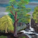 #Up_Creek_Hideaway-Upper Left Panel | Ambient Canvas