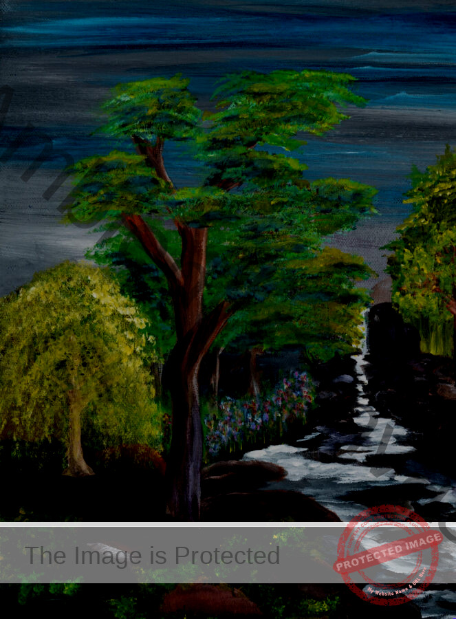 #Up_Creek_Hideaway-Upper Left Panel | Ambient Canvas
