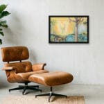 #Unfinished Grief Framed Black | Wall Display | Ambient Canvas