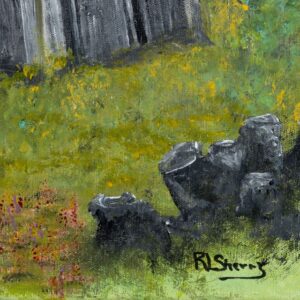 Miss Norma’s Barn Black Frame | Giclée Print
