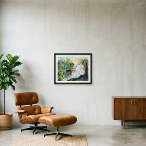A Majestic Place Giclée Print | Black Frame